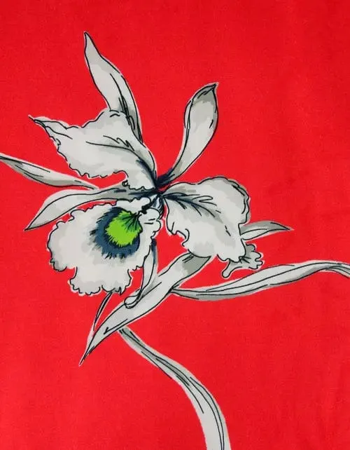 Valentino Hawaii Orchid Print T-Shirt sold by Zoo Fashions product image thumbnail 3