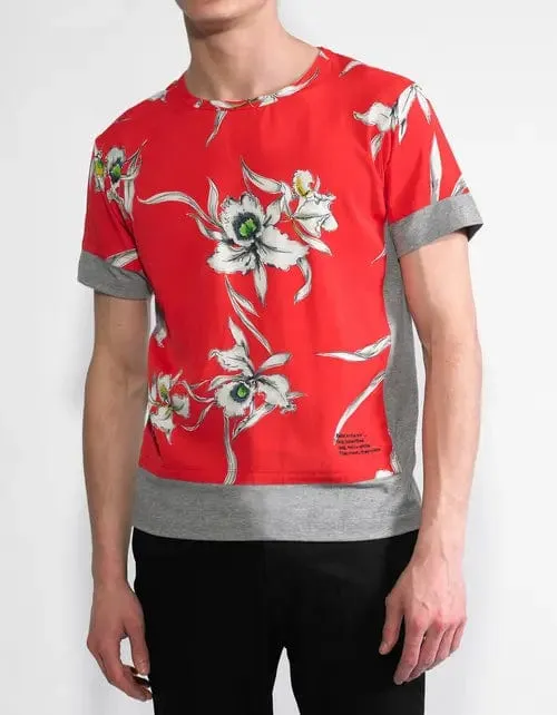 Valentino Hawaii Orchid Print T-Shirt sold by Zoo Fashions product image thumbnail 2