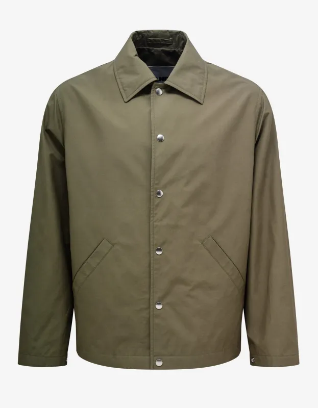 Jil Sander Green Logo Blouson sold by Zoo Fashions
