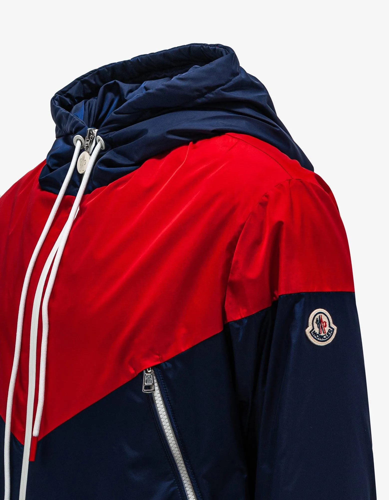 Moncler Bukret Navy Blue Rain Jacket sold by Zoo Fashions product image thumbnail 5