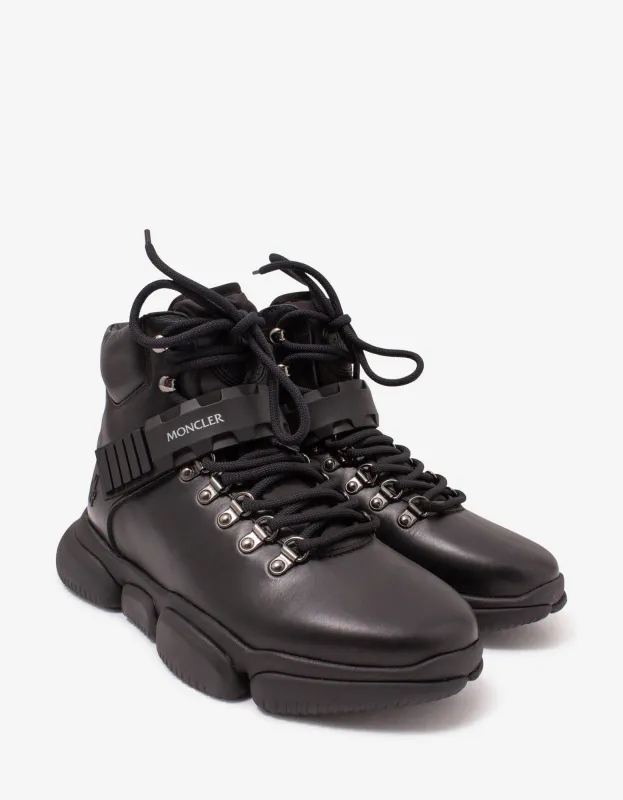 Moncler Black Bubble Boots sold by Zoo Fashions