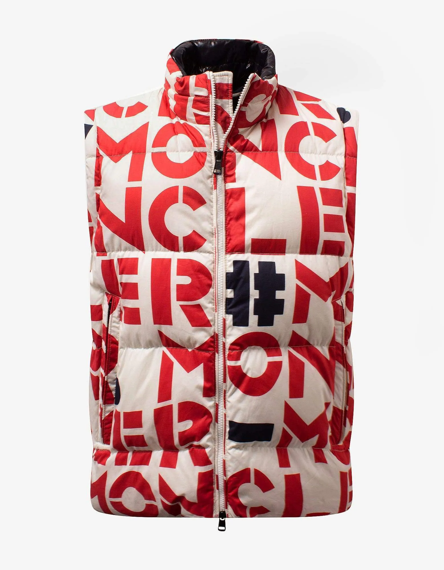 Moncler Jehan All-Over Logo Print Nylon Down Jacket sold by Zoo Fashions product image thumbnail 5