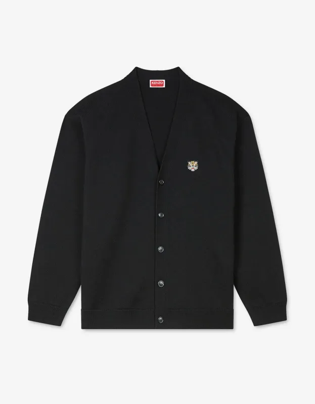 Kenzo Lucky Tiger Black Cardigan sold by Zoo Fashions