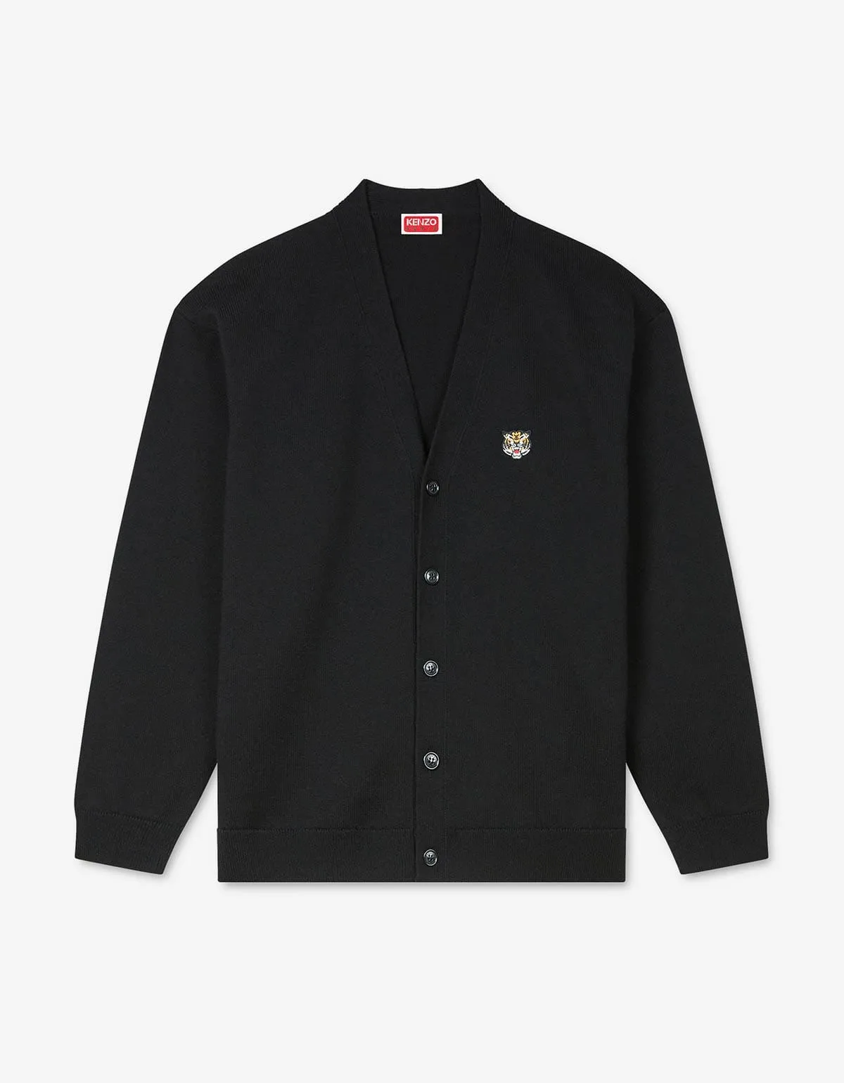 Kenzo Lucky Tiger Black Cardigan sold by Zoo Fashions