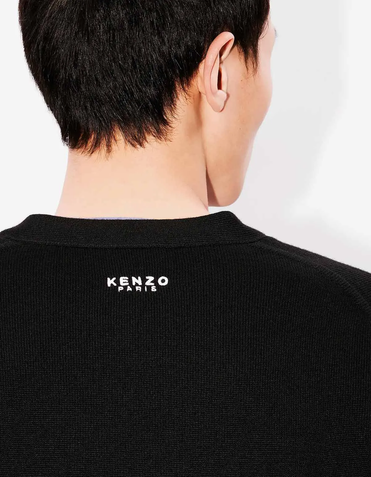 Kenzo Lucky Tiger Black Cardigan sold by Zoo Fashions product image thumbnail 4