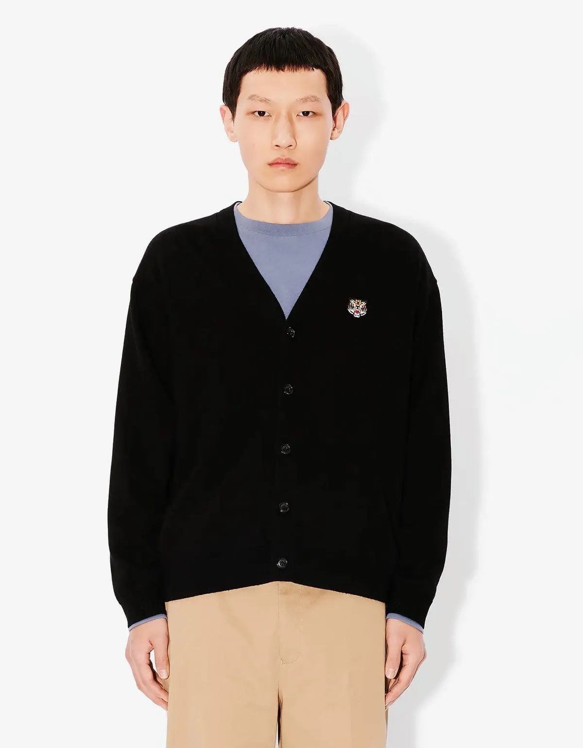 Kenzo Lucky Tiger Black Cardigan sold by Zoo Fashions product image thumbnail 2