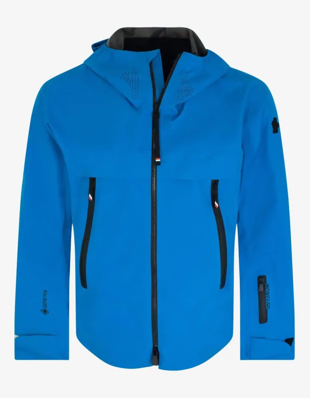 Moncler Grenoble Villair Pastel Blue Windbreaker sold by Zoo Fashions