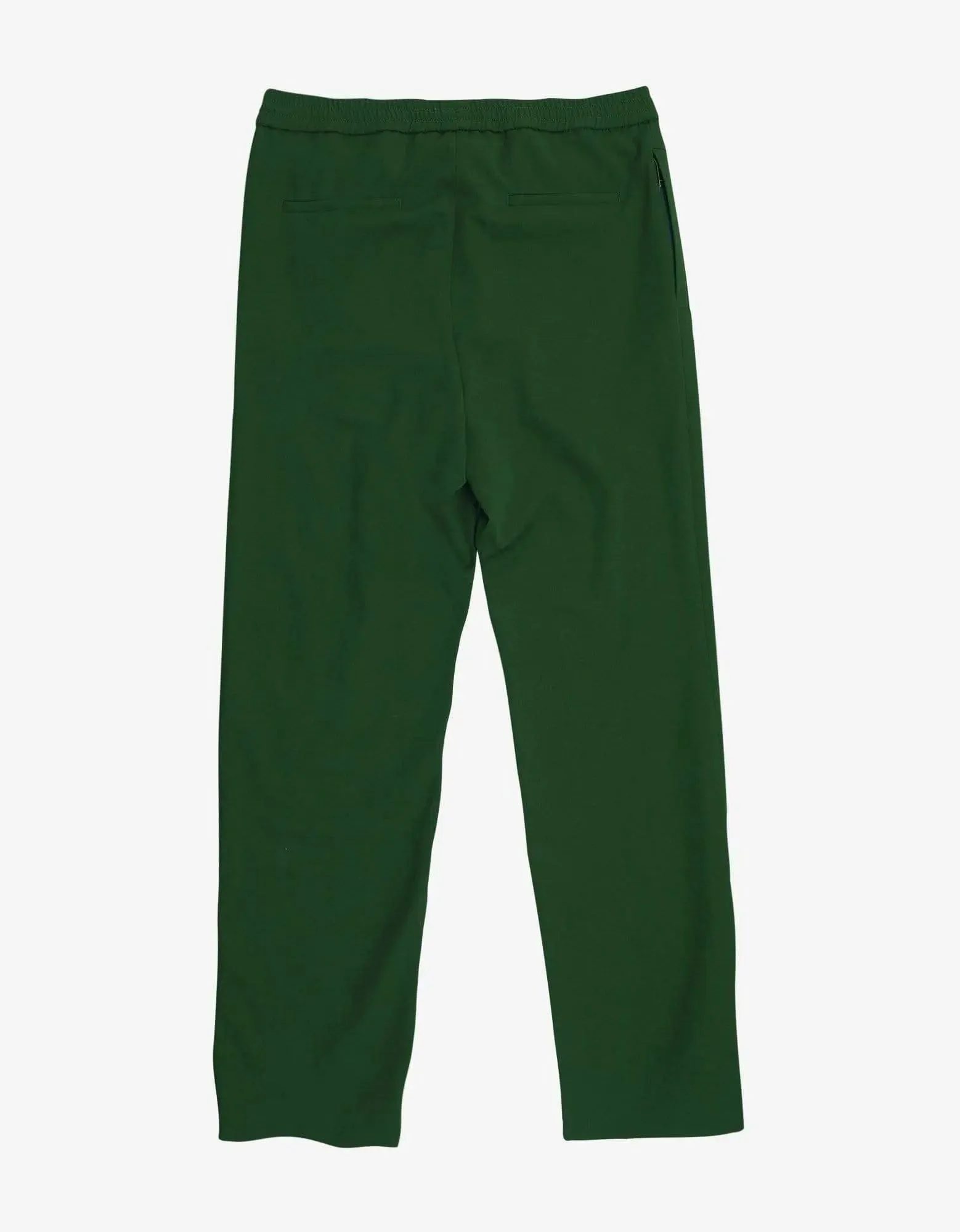Valentino Green Side Stripe Trousers sold by Zoo Fashions product image thumbnail 2