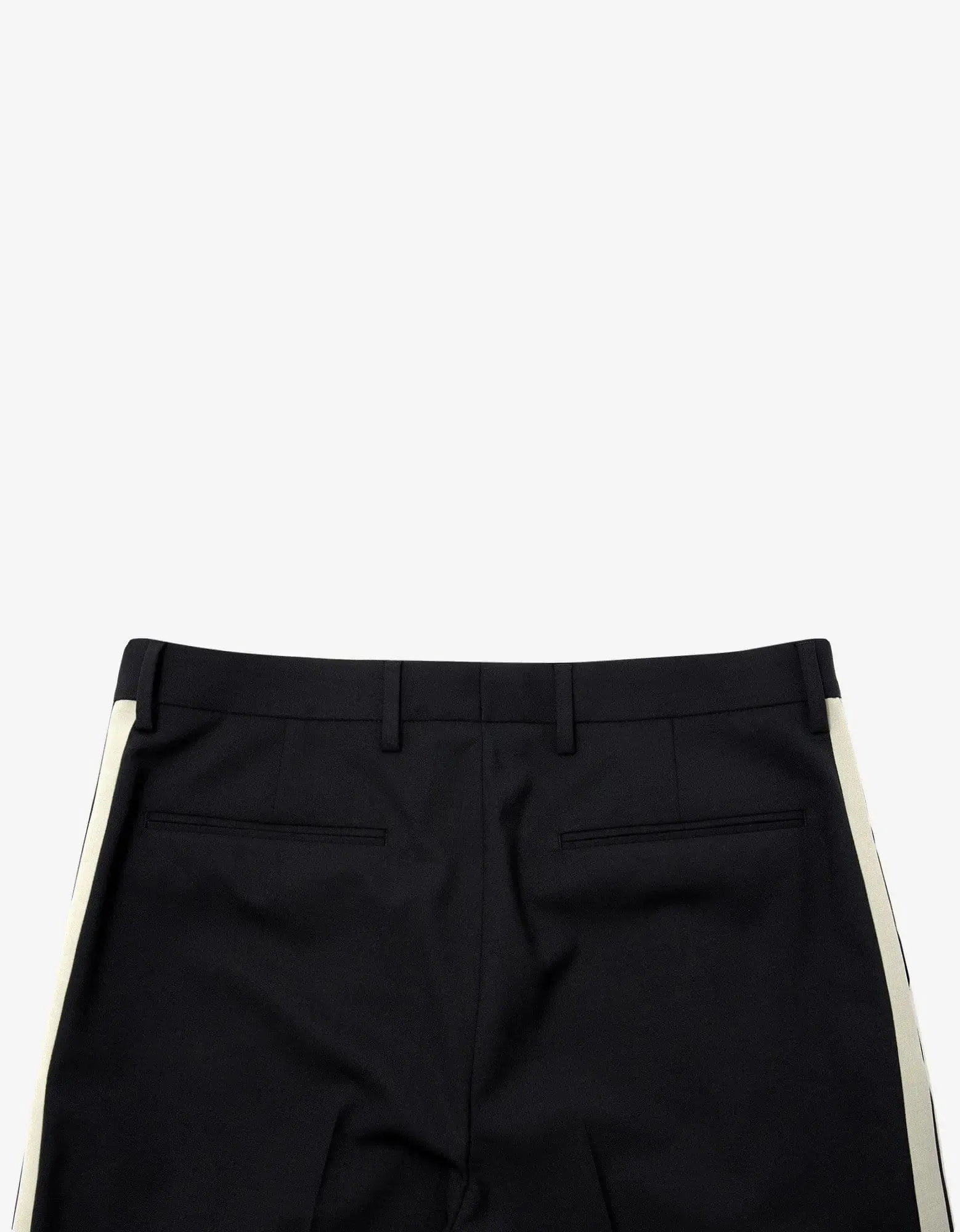 Valentino Black Wool Trousers sold by Zoo Fashions product image thumbnail 5