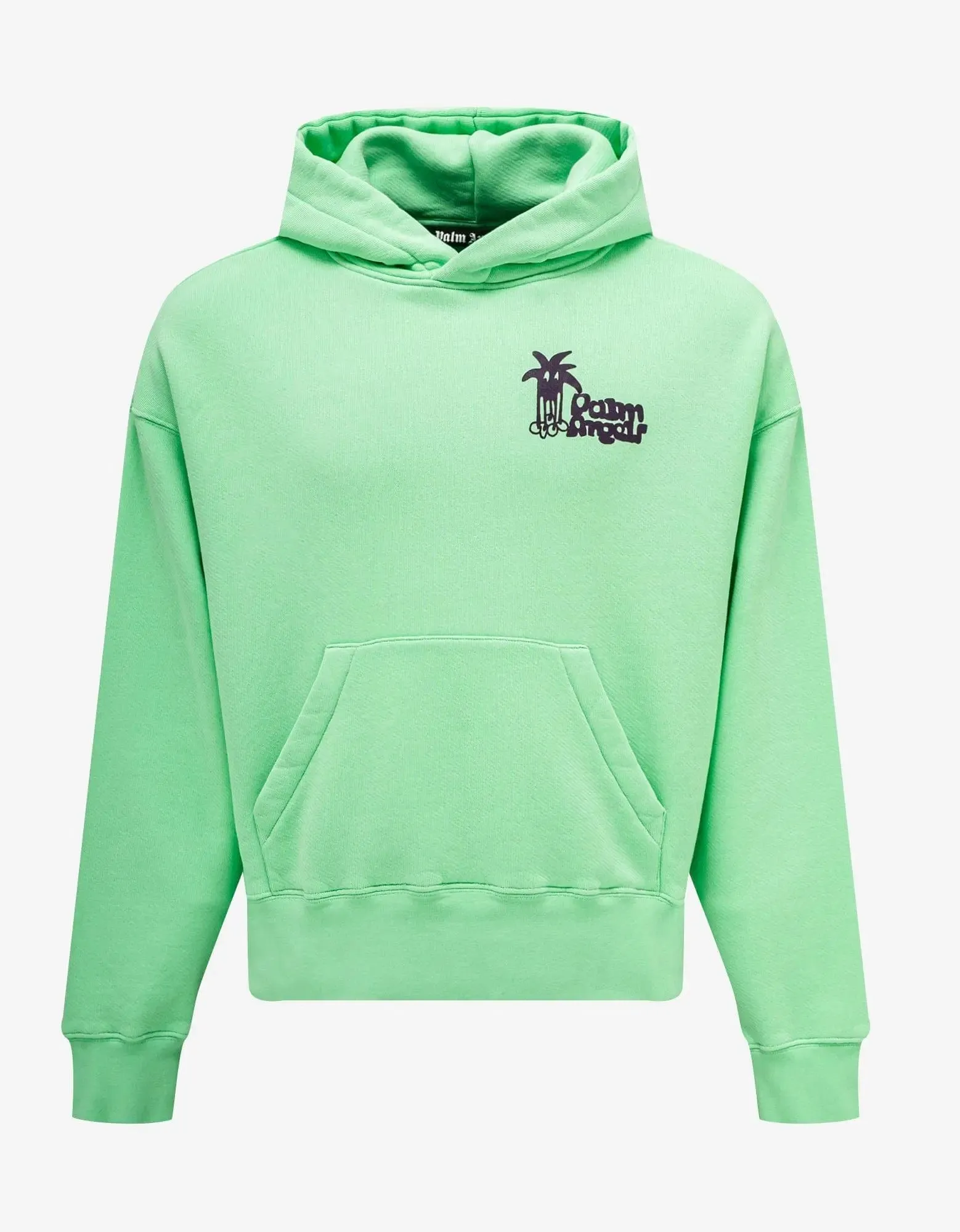 Palm Angels Green Douby Logo Hoodie sold by Zoo Fashions
