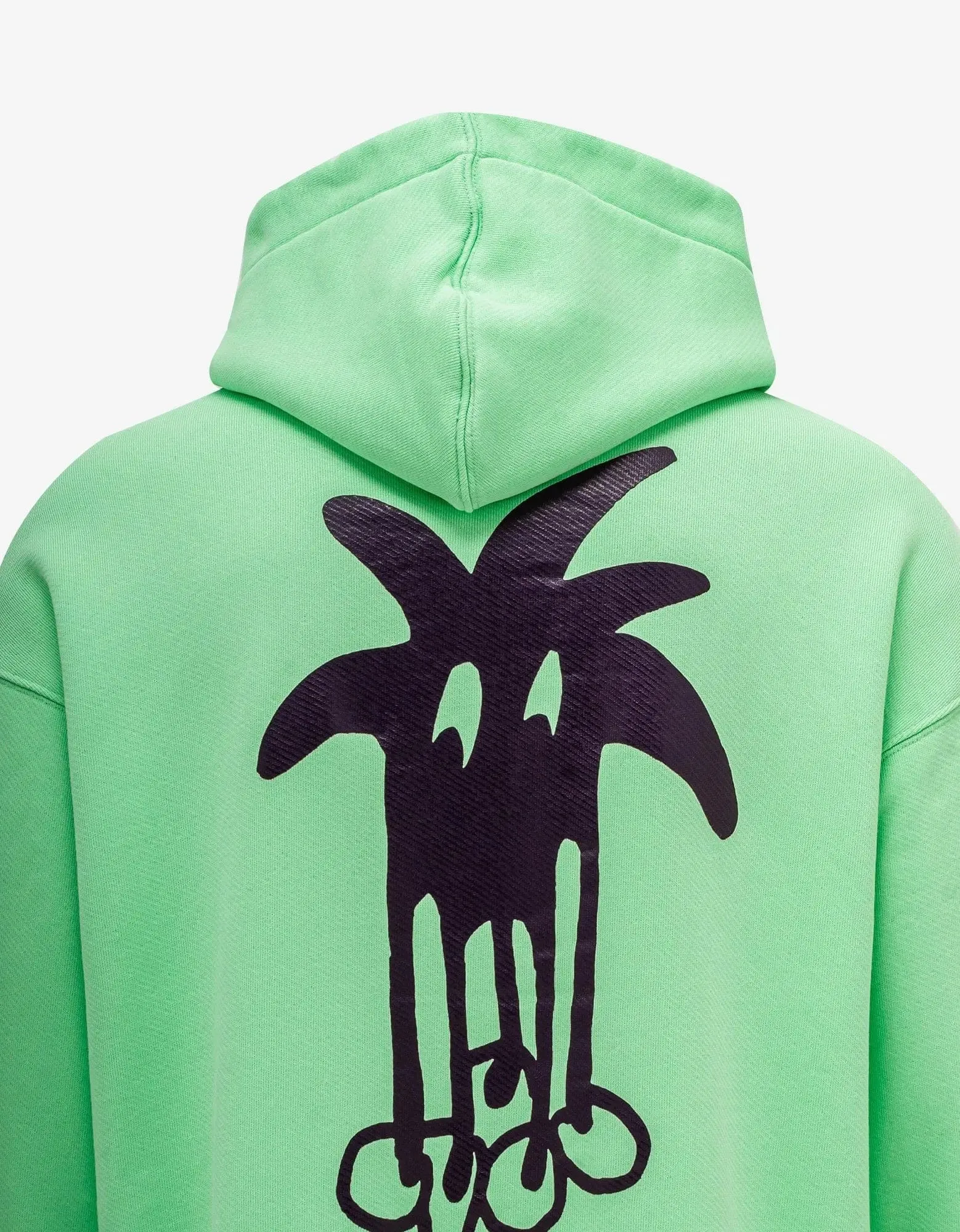 Palm Angels Green Douby Logo Hoodie sold by Zoo Fashions product image thumbnail 5