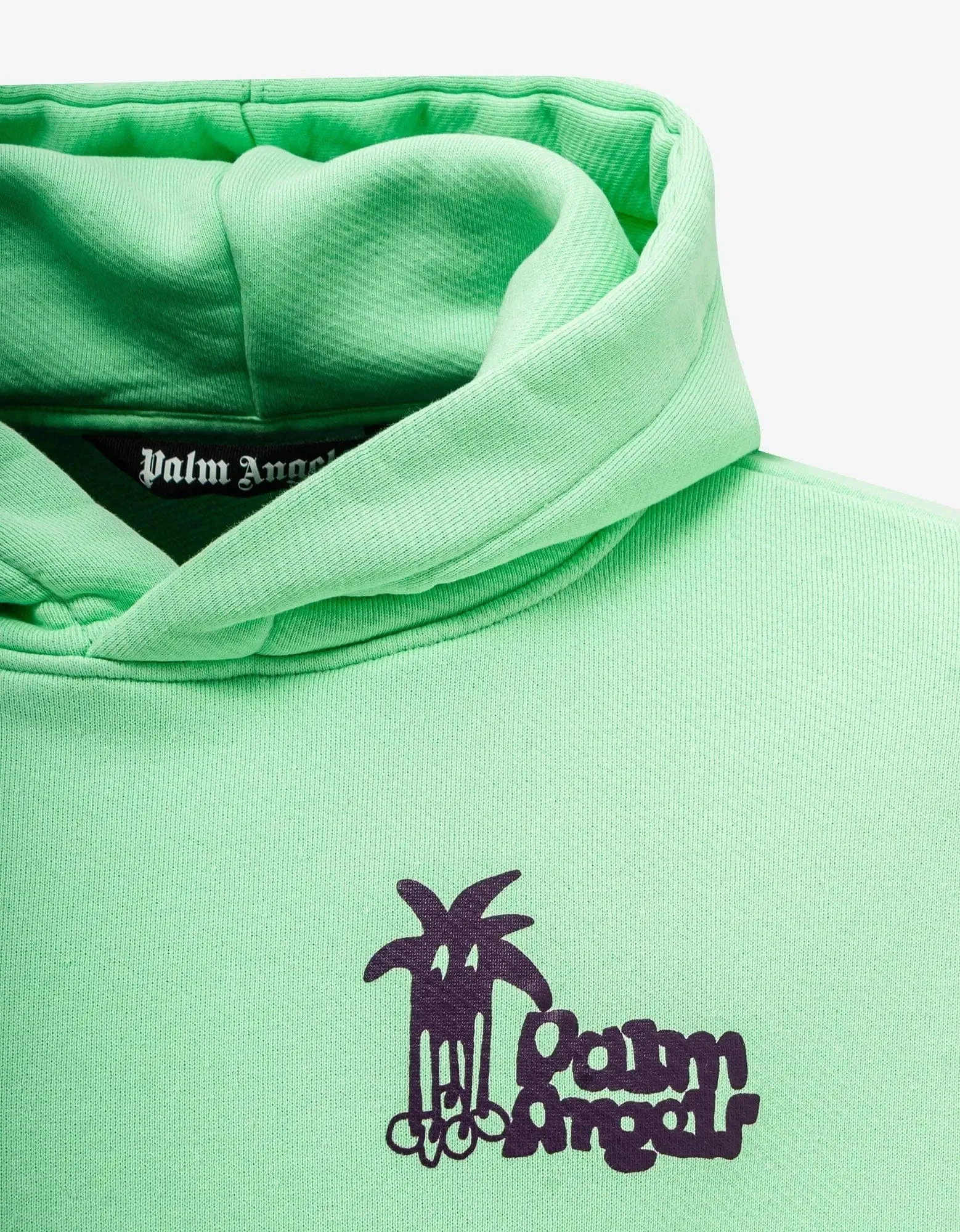Palm Angels Green Douby Logo Hoodie sold by Zoo Fashions product image thumbnail 3