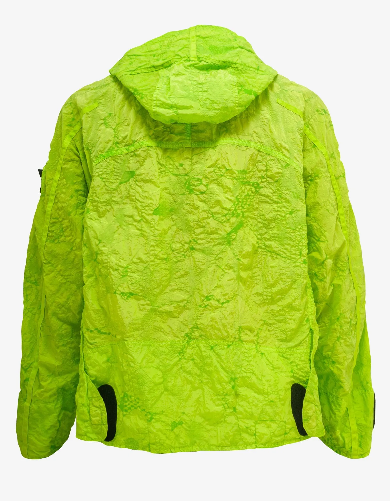 Stone Island Shadow Project Green Nylon Metal Short Parka sold by Zoo Fashions product image thumbnail 2