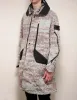 Stone Island Shadow Project DPM Chiné Rust Brown Articulated Fishtail Parka sold by Zoo Fashions