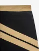 Palm Angels Black Diagonal Surf Swim Shorts sold by Zoo Fashions