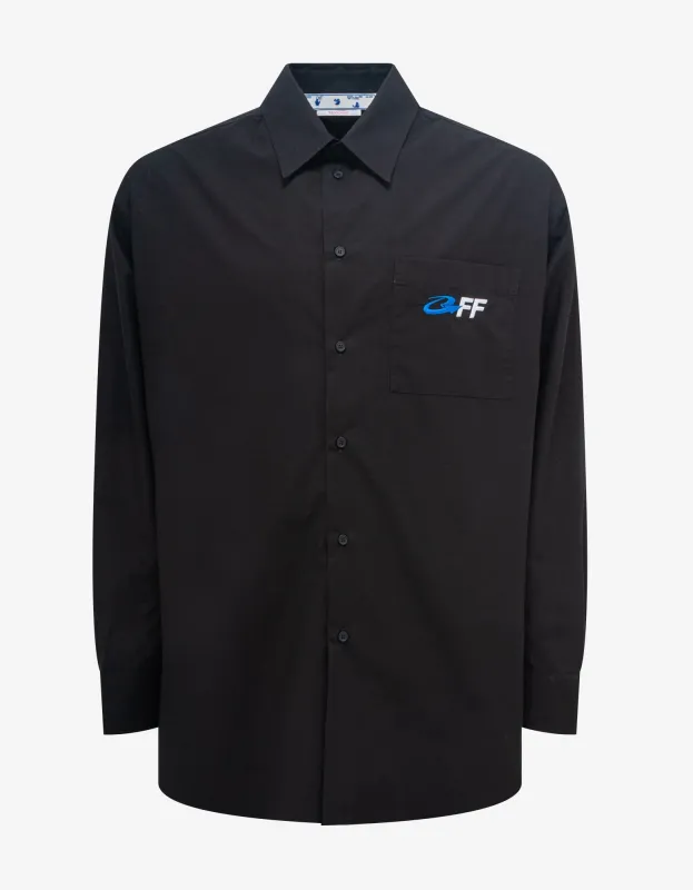 Off-White Black Exact Opp Shirt sold by Zoo Fashions