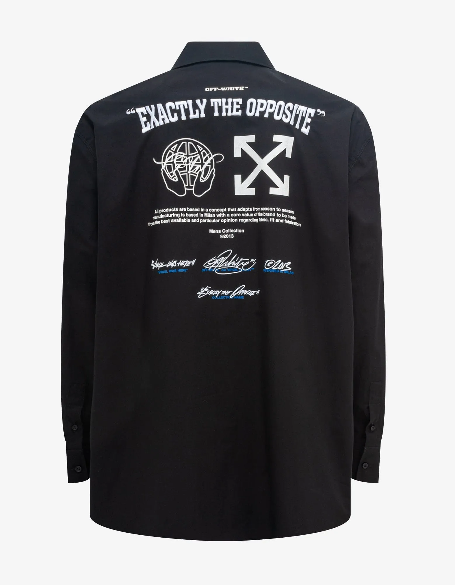 Off-White Black Exact Opp Shirt sold by Zoo Fashions product image thumbnail 2