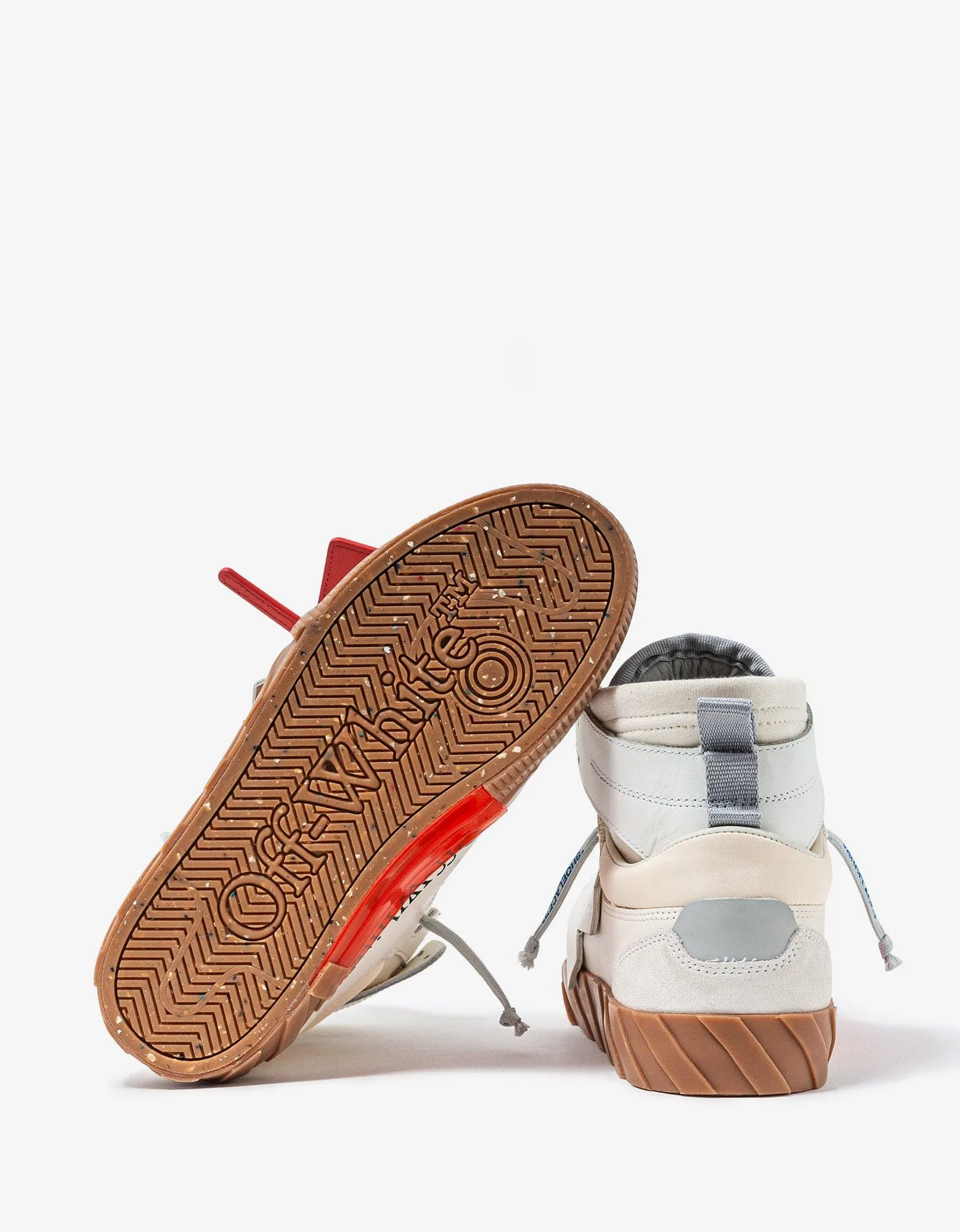Off-White Floating Arrow White High Top Trainers sold by Zoo Fashions product image thumbnail 3