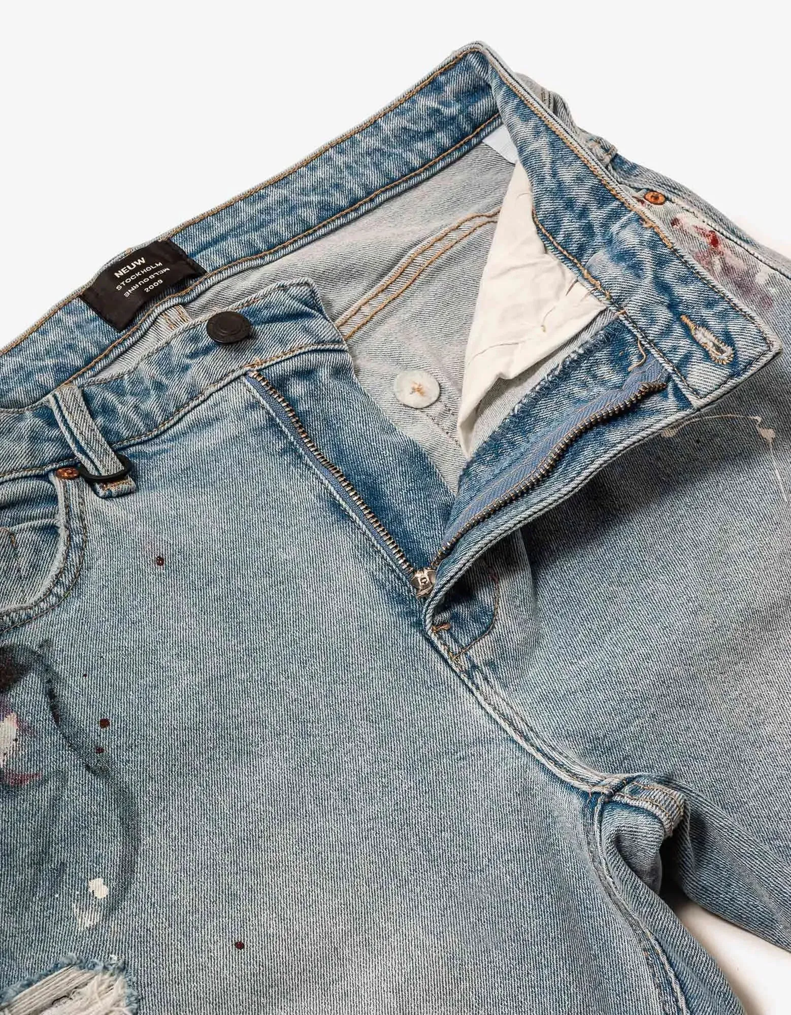 Neuw Rebel Skinny Loaded Art Rip Jeans sold by Zoo Fashions product image thumbnail 3