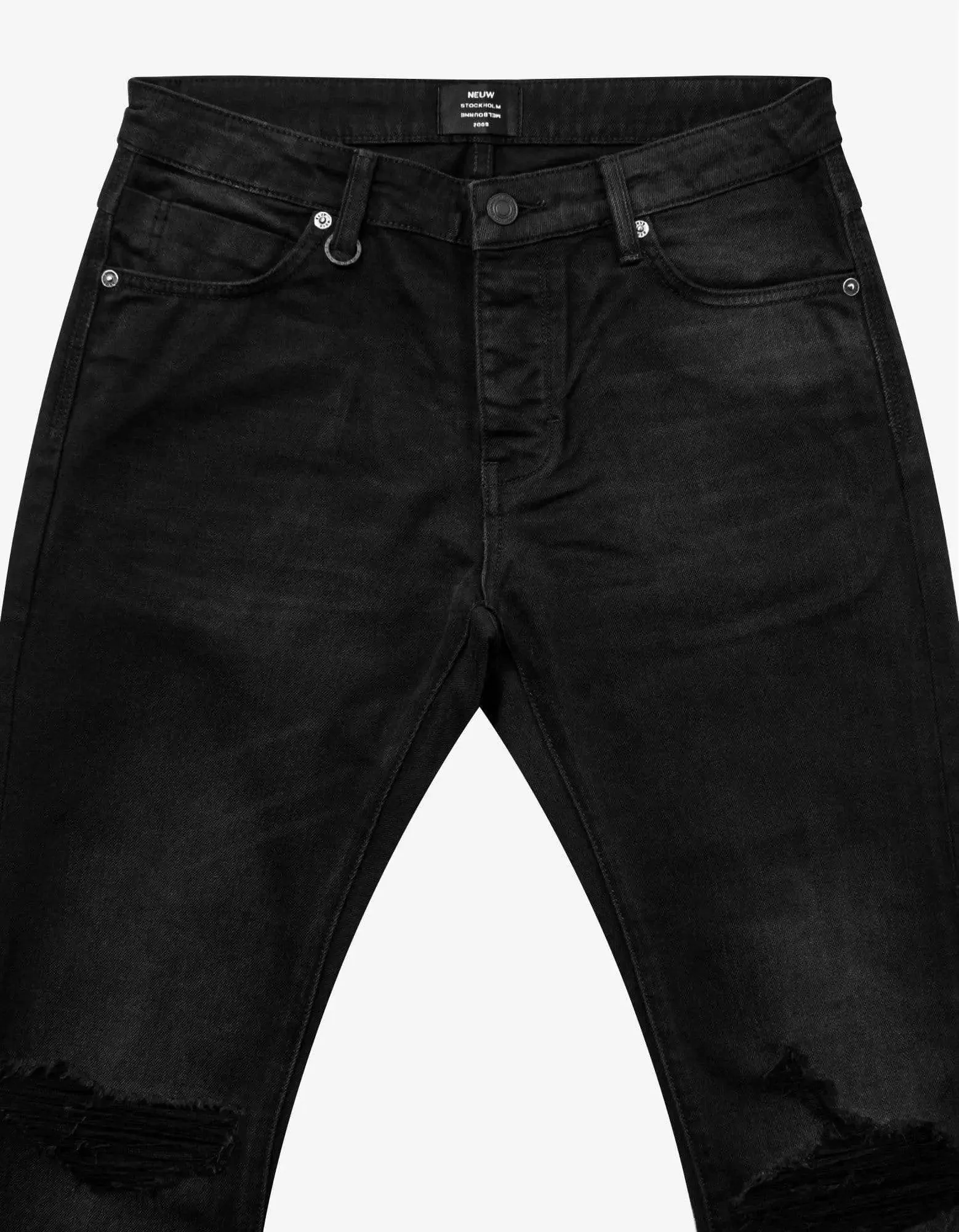 Neuw Iggy Skinny Cosmic Rip Jeans sold by Zoo Fashions product image thumbnail 4