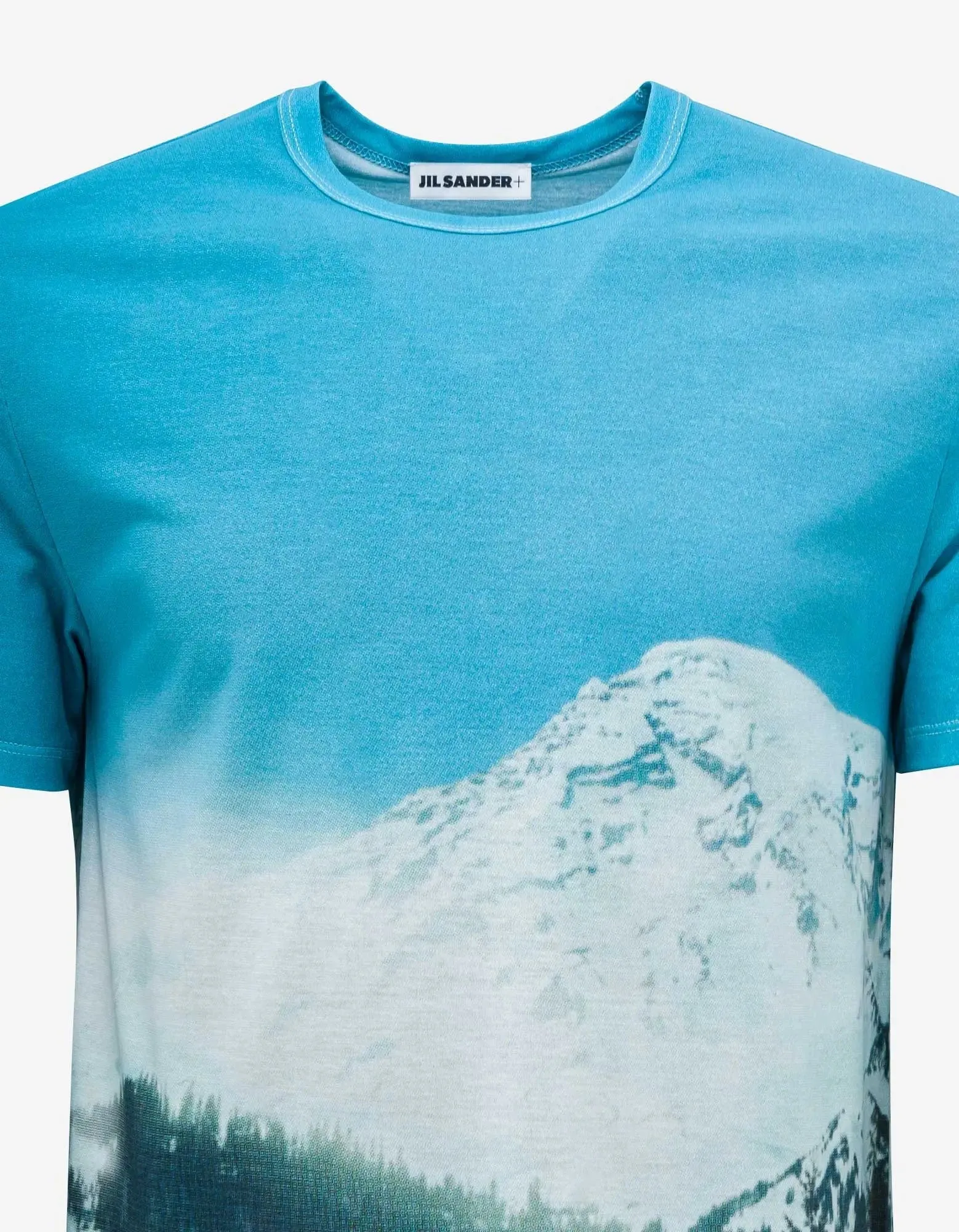 Jil Sander Blue All-Over Print T-Shirt sold by Zoo Fashions product image thumbnail 3