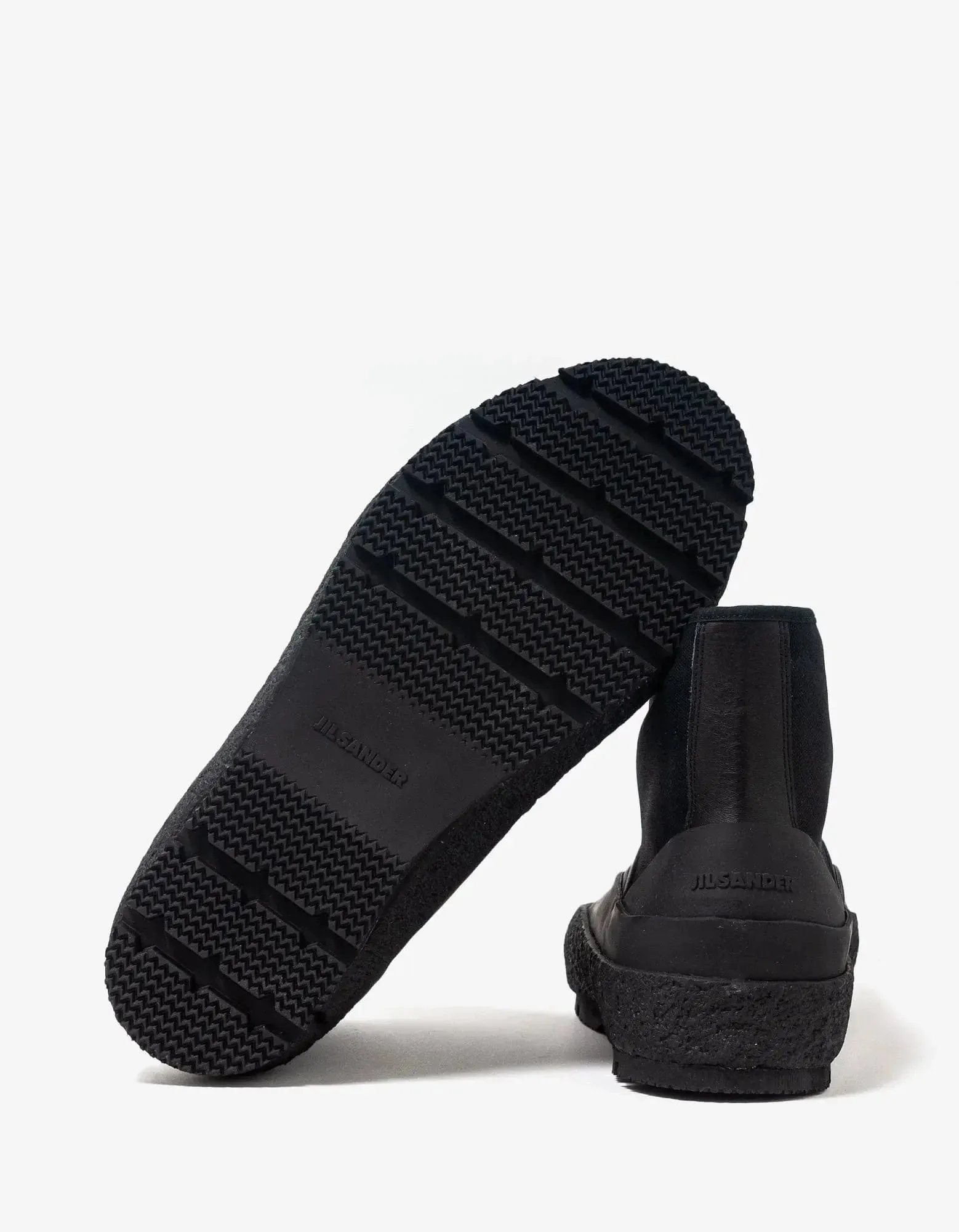 Jil Sander Black High Top Trainers sold by Zoo Fashions product image thumbnail 3