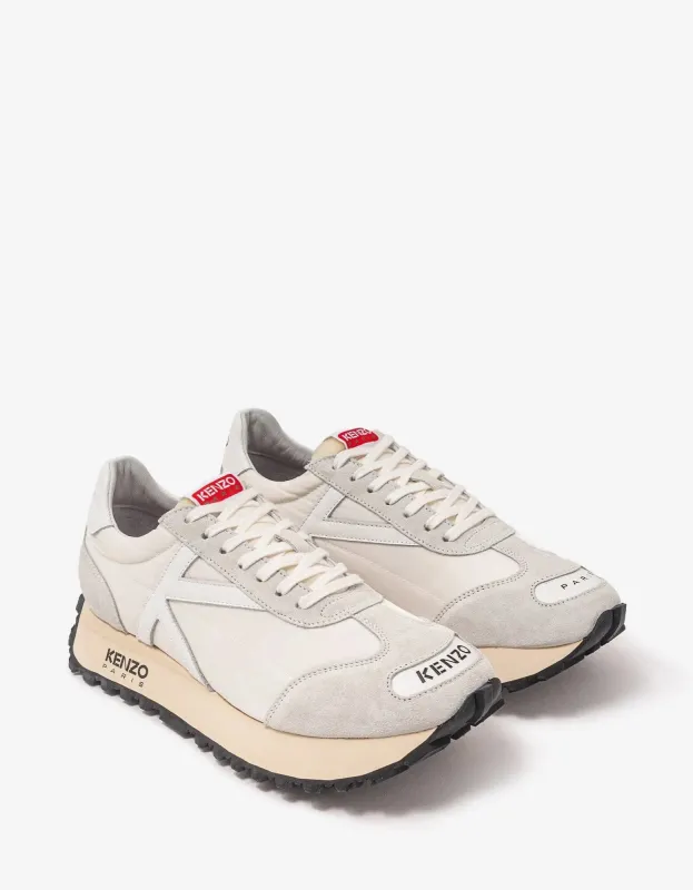 Kenzo Off-White Kenzosmile Run Trainers sold by Zoo Fashions