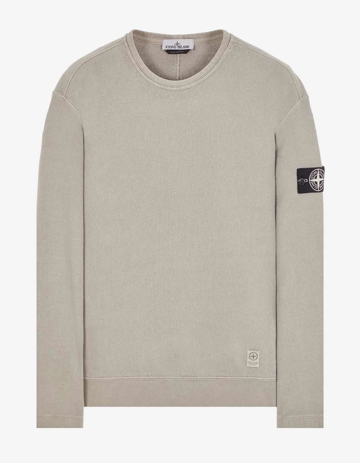 Stone Island Grey Closed Loop Sweatshirt sold by Zoo Fashions