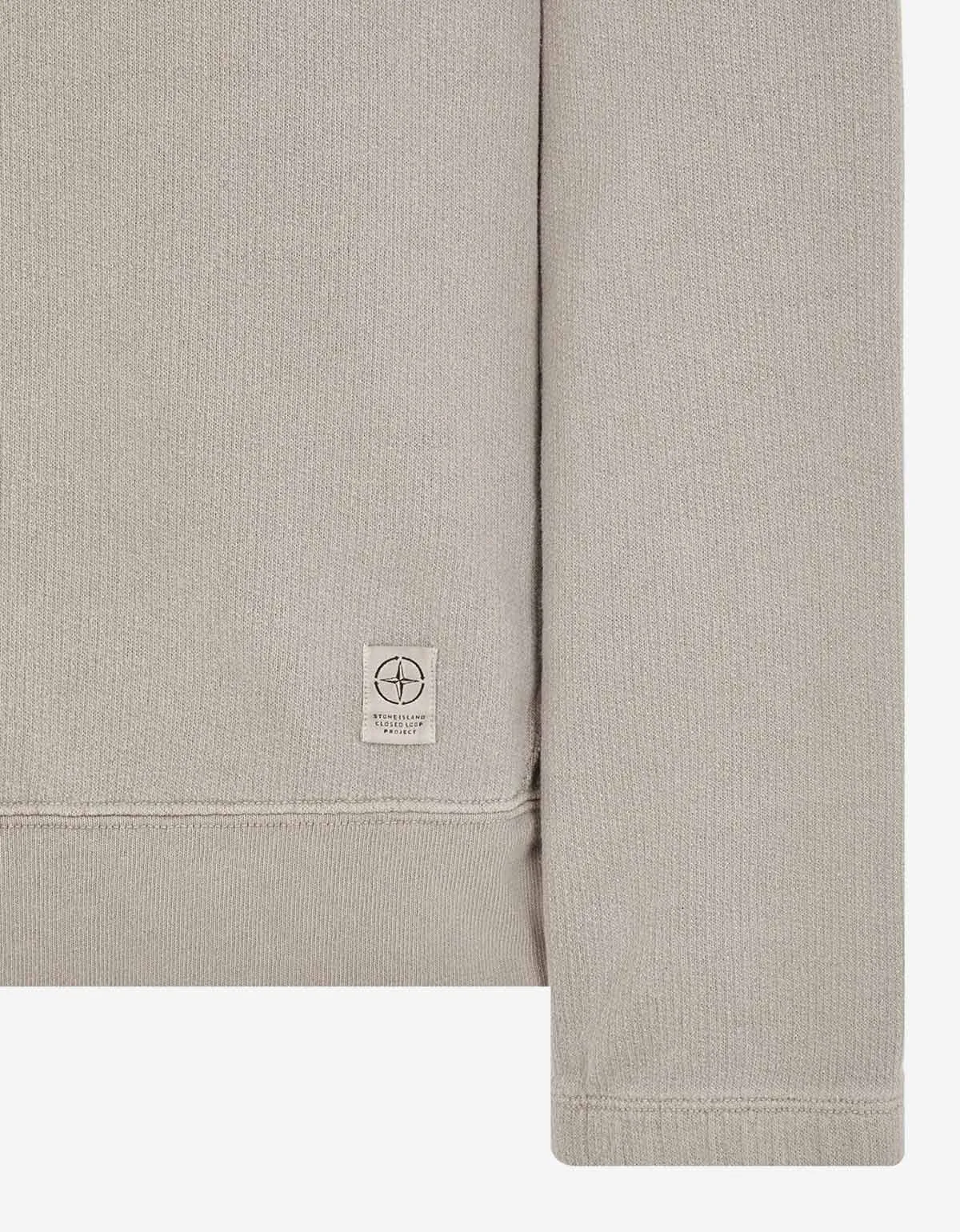 Stone Island Grey Closed Loop Sweatshirt sold by Zoo Fashions product image thumbnail 5