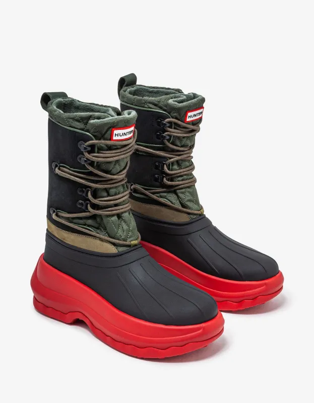 Kenzo Hunter Black Ankle Boots made by Kenzo