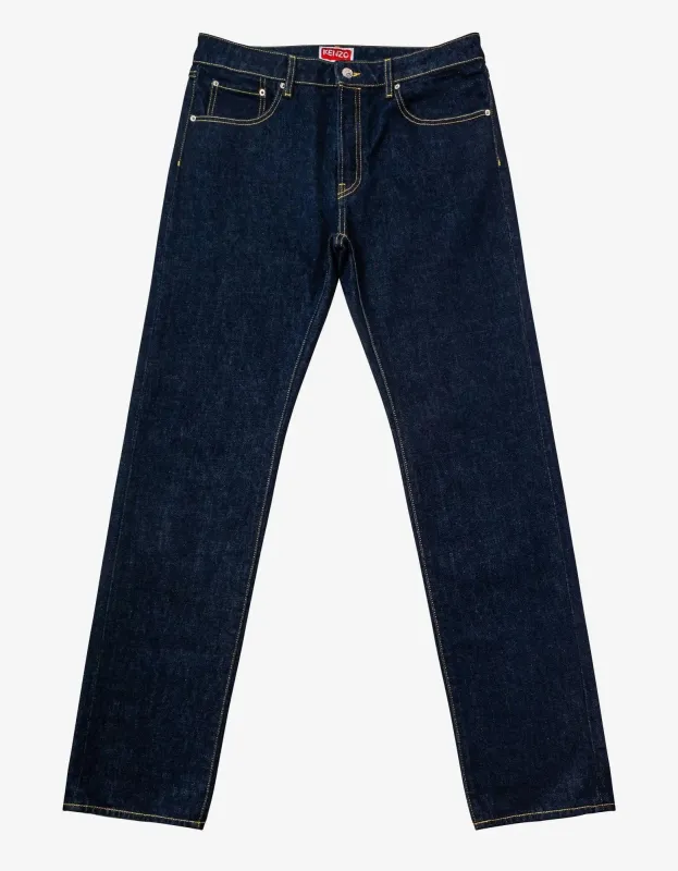 Kenzo Blue Bara Slim Fit Jeans sold by Zoo Fashions