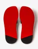 Christian Louboutin Coolraoul Black Leather Slide Sandals sold by Zoo Fashions