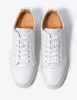Christian Louboutin Louis Junior White Leather Trainers sold by Zoo Fashions