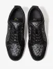 Christian Louboutin Rantulow Black Techno CL Trainers - sold by Zoo Fashions