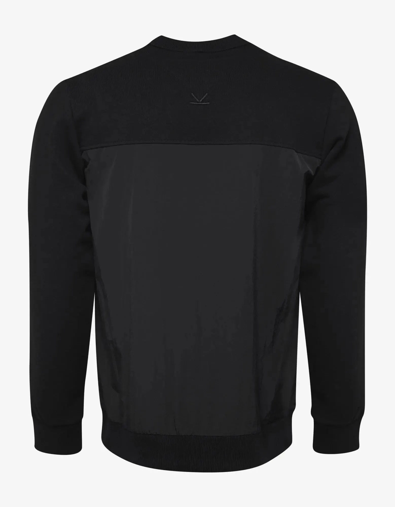 Kenzo Black Nylon Panel Logo Sweatshirt sold by Zoo Fashions product image thumbnail 2