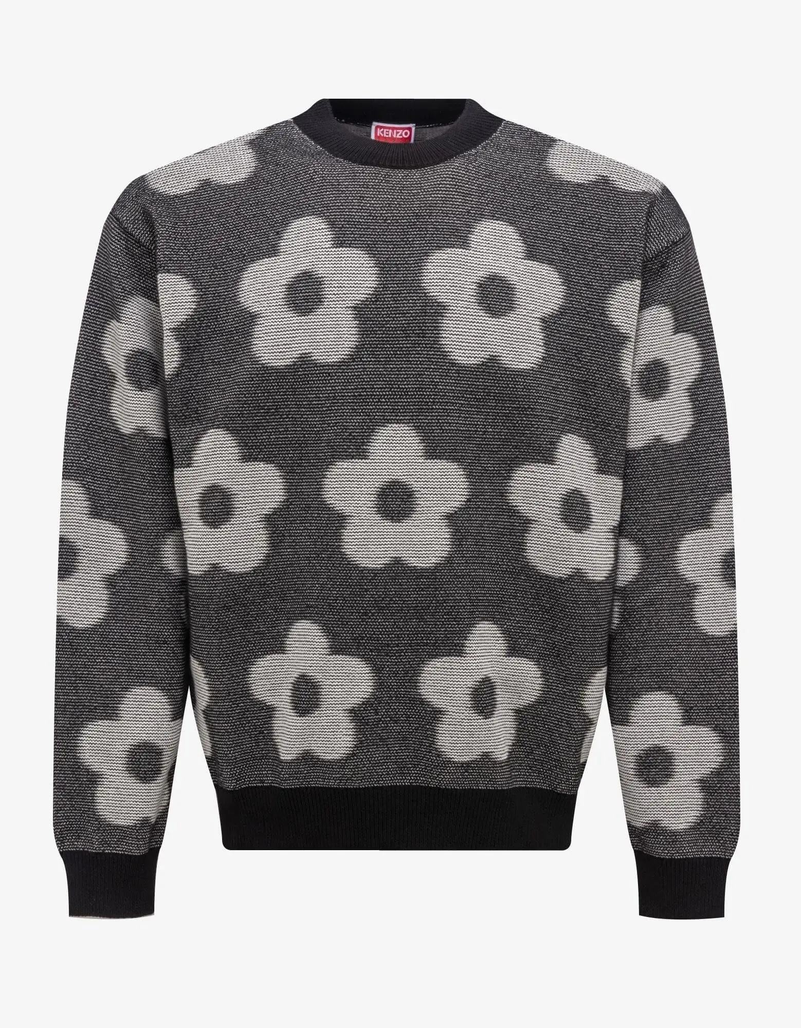 Kenzo Black Flower Spot Sweater sold by Zoo Fashions