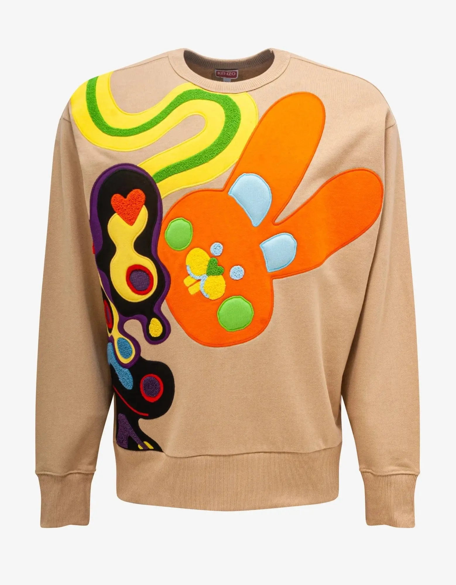 Kenzo Biege 'Kenzoo' Sweatshirt sold by Zoo Fashions