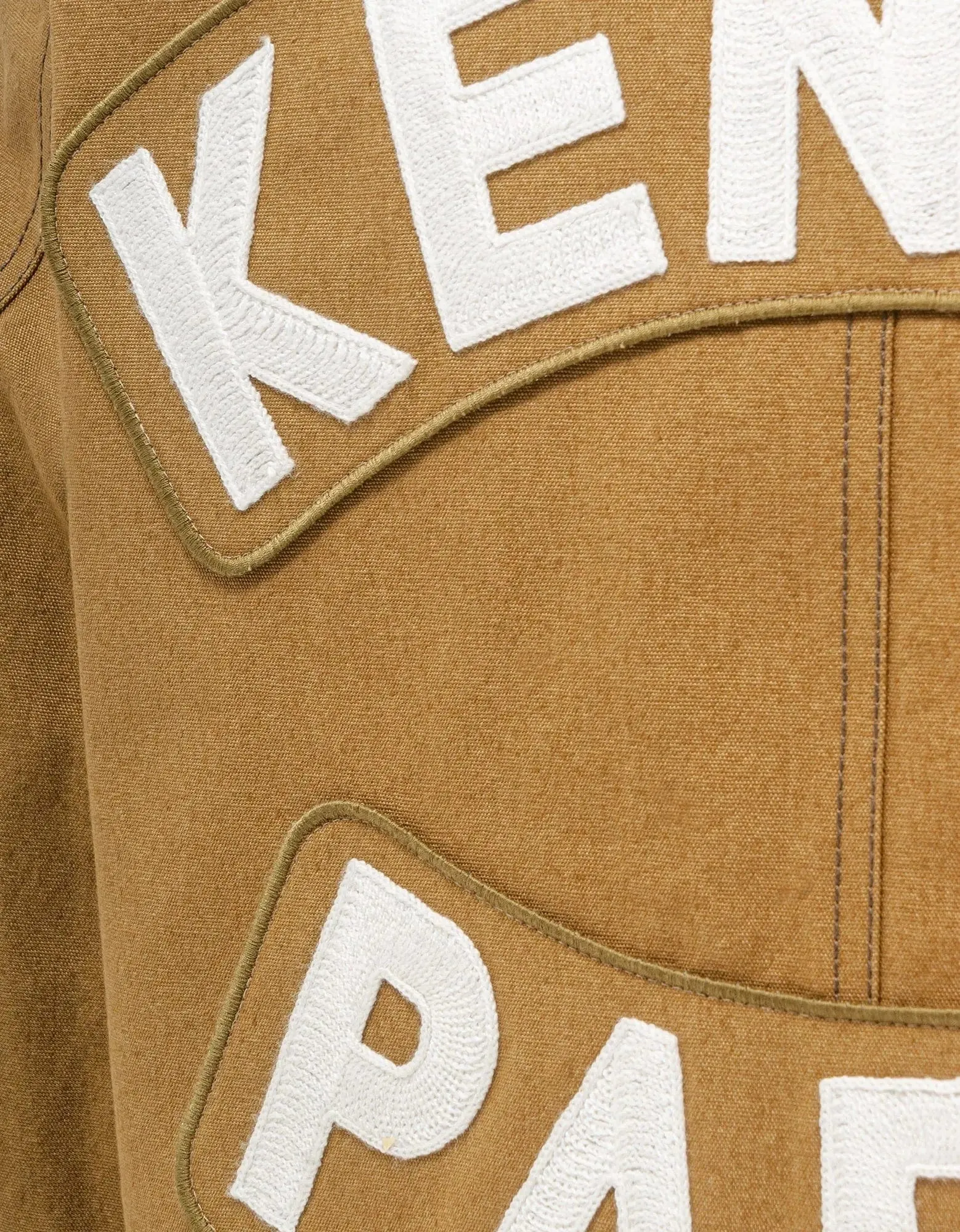 Kenzo Beige 'Kenzo Sailor' Workwear Jacket sold by Zoo Fashions product image thumbnail 5