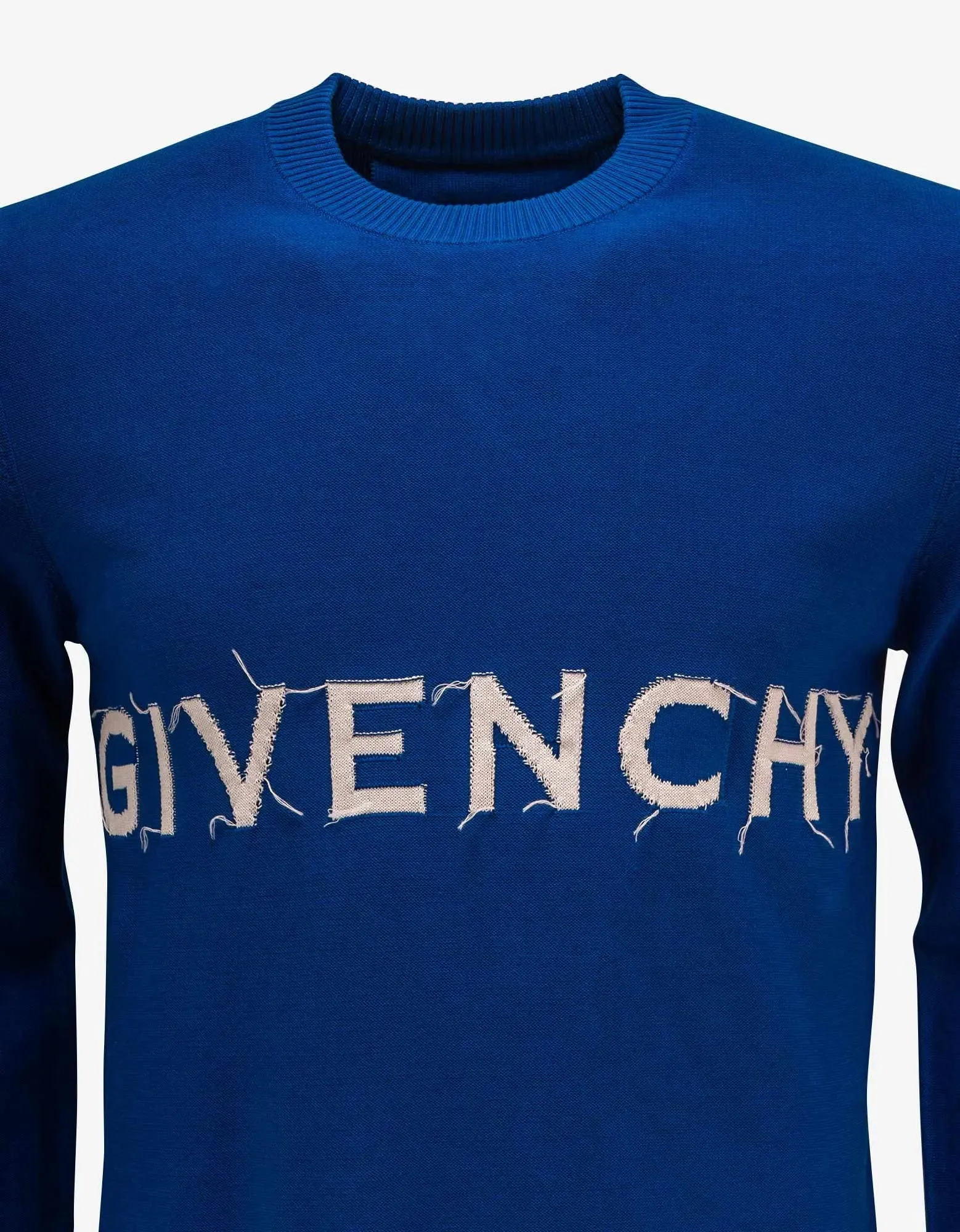 Givenchy Blue 4G Peace Logo Sweater sold by Zoo Fashions product image thumbnail 3