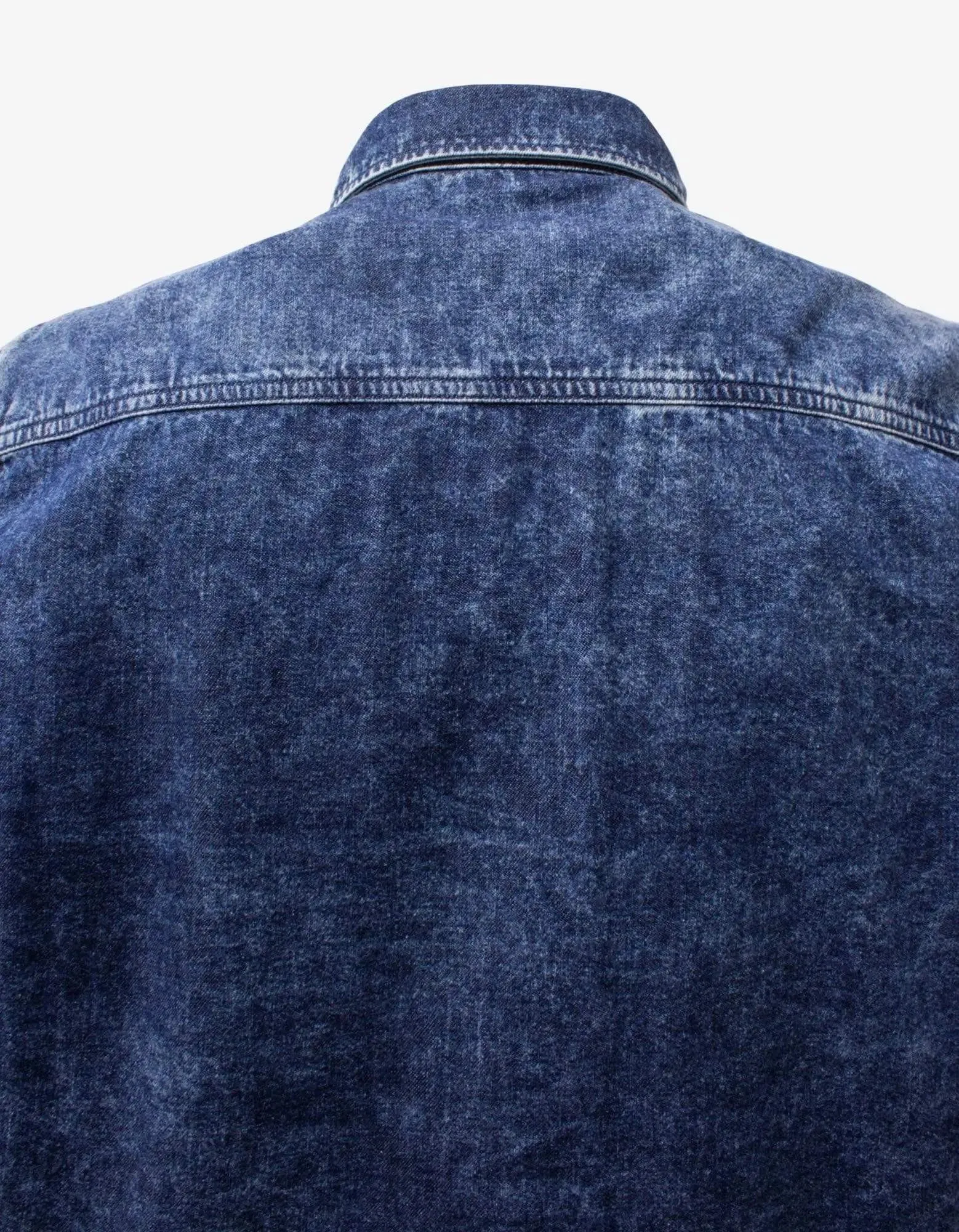 Givenchy Blue 4G Logo Band Denim Shirt sold by Zoo Fashions product image thumbnail 4