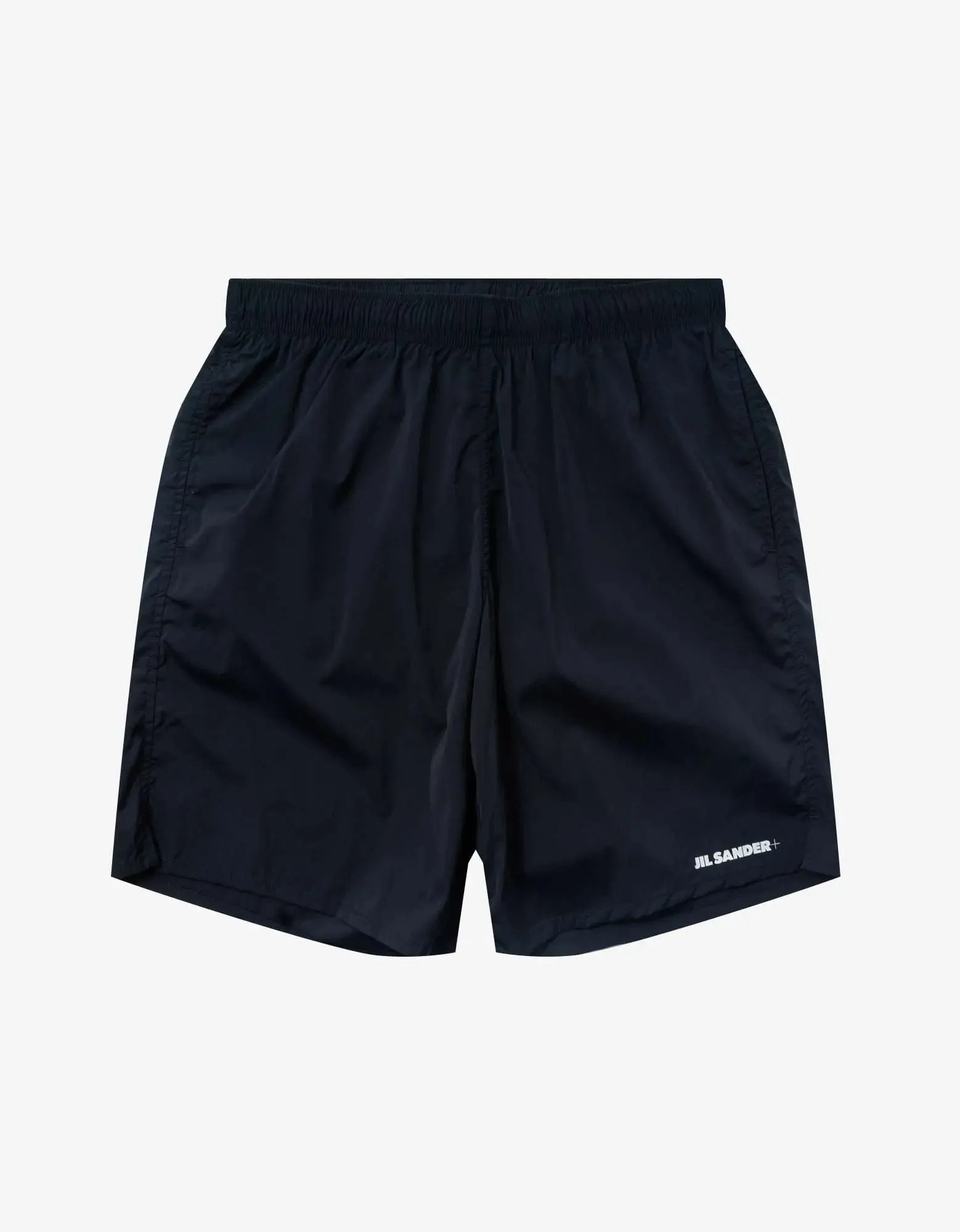 Jil Sander Black Logo Swim Shorts sold by Zoo Fashions