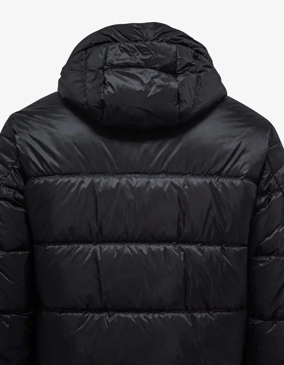 Givenchy Black Logo Puffer Jacket sold by Zoo Fashions product image thumbnail 4