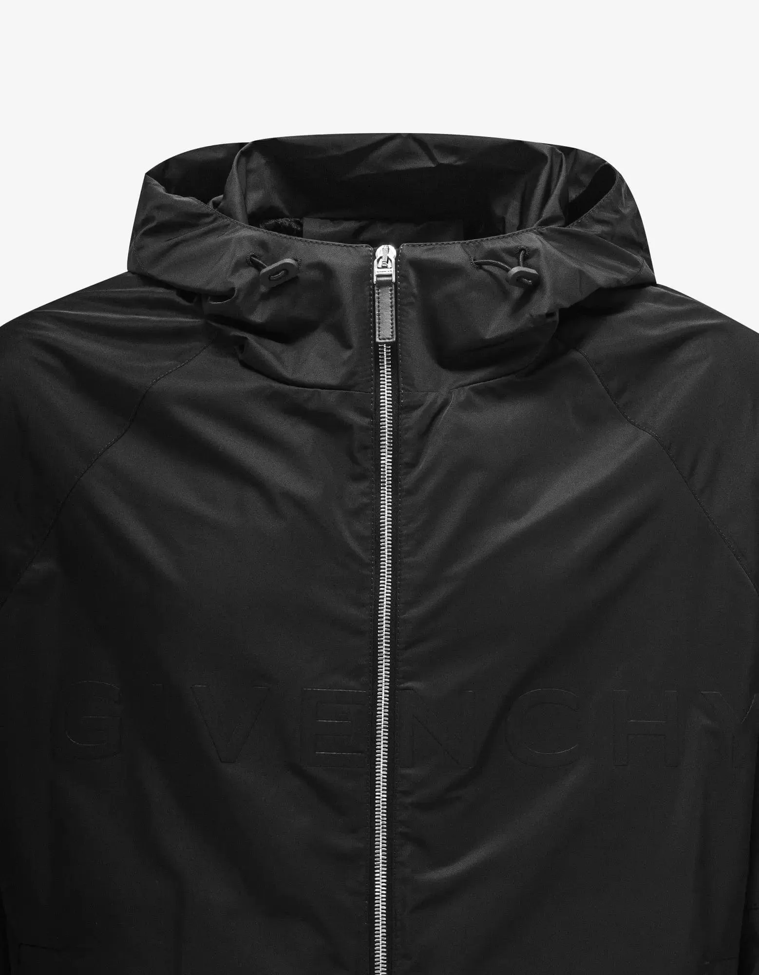 Givenchy Black Logo Nylon Windbreaker sold by Zoo Fashions product image thumbnail 3