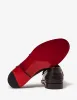 Christian Louboutin No Penny Mini-Croc Brown Loafers sold by Zoo Fashions
