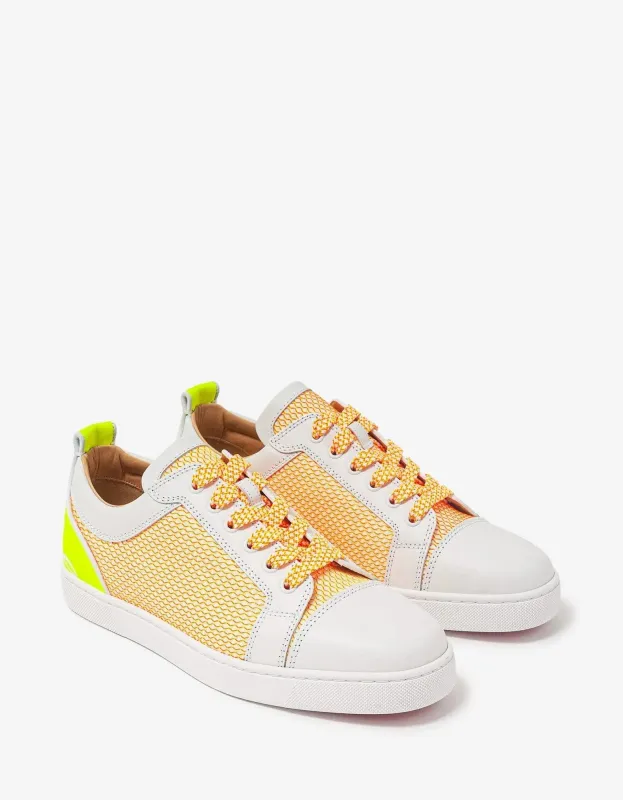 Christian Louboutin Fun Louis Junior Multicolour Panel Trainers sold by Zoo Fashions