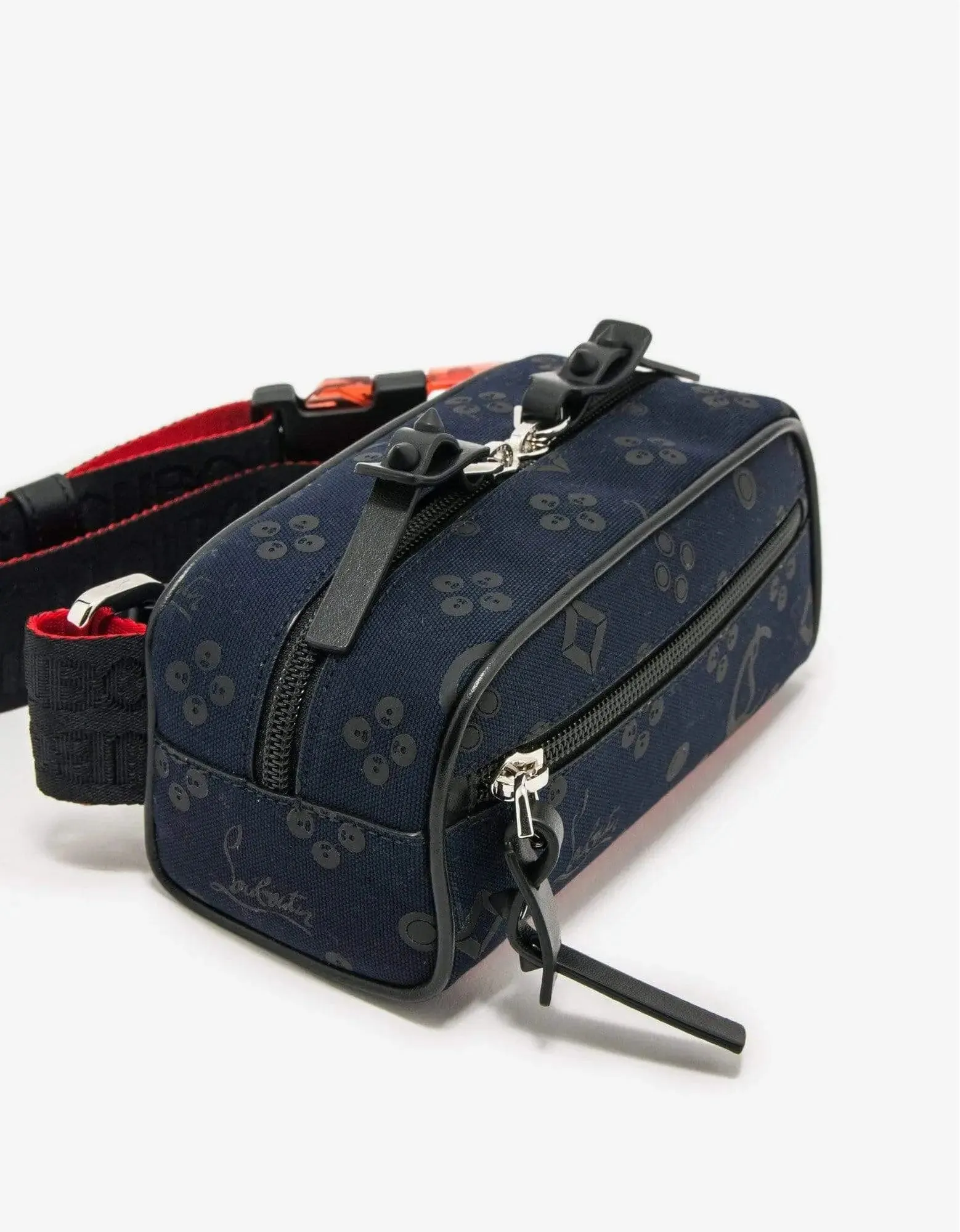 Christian Louboutin Blaster Crossbody Navy Blue Loubinthesky Bag - sold by Zoo Fashions product image thumbnail 2