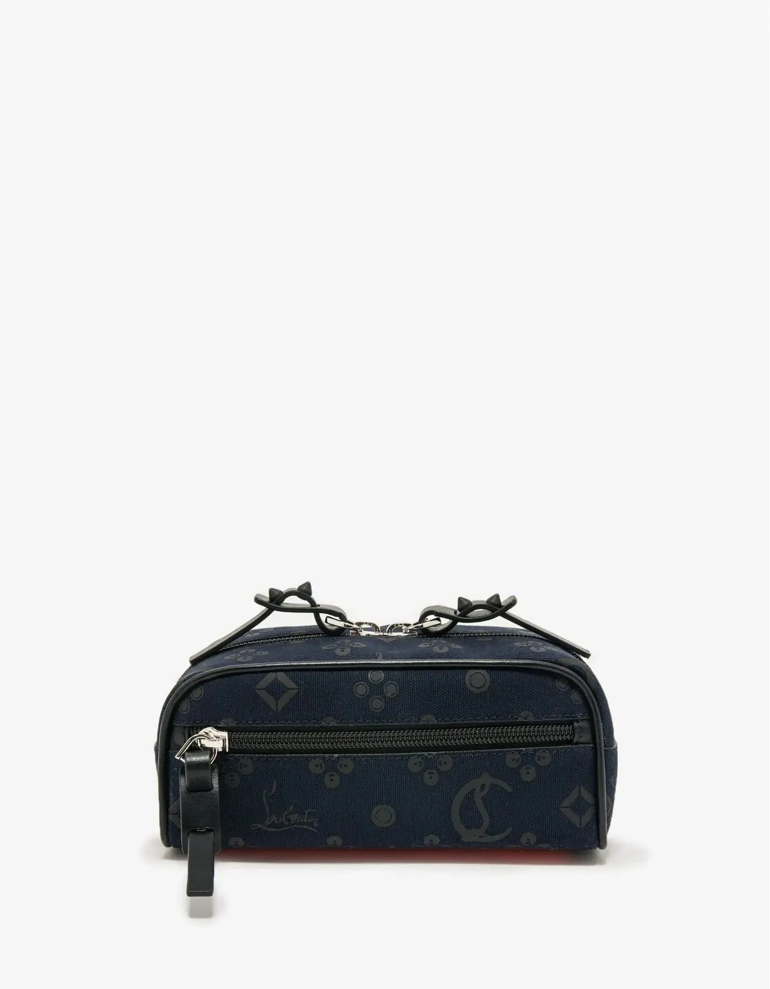 Christian Louboutin Blaster Crossbody Navy Blue Loubinthesky Bag - sold by Zoo Fashions