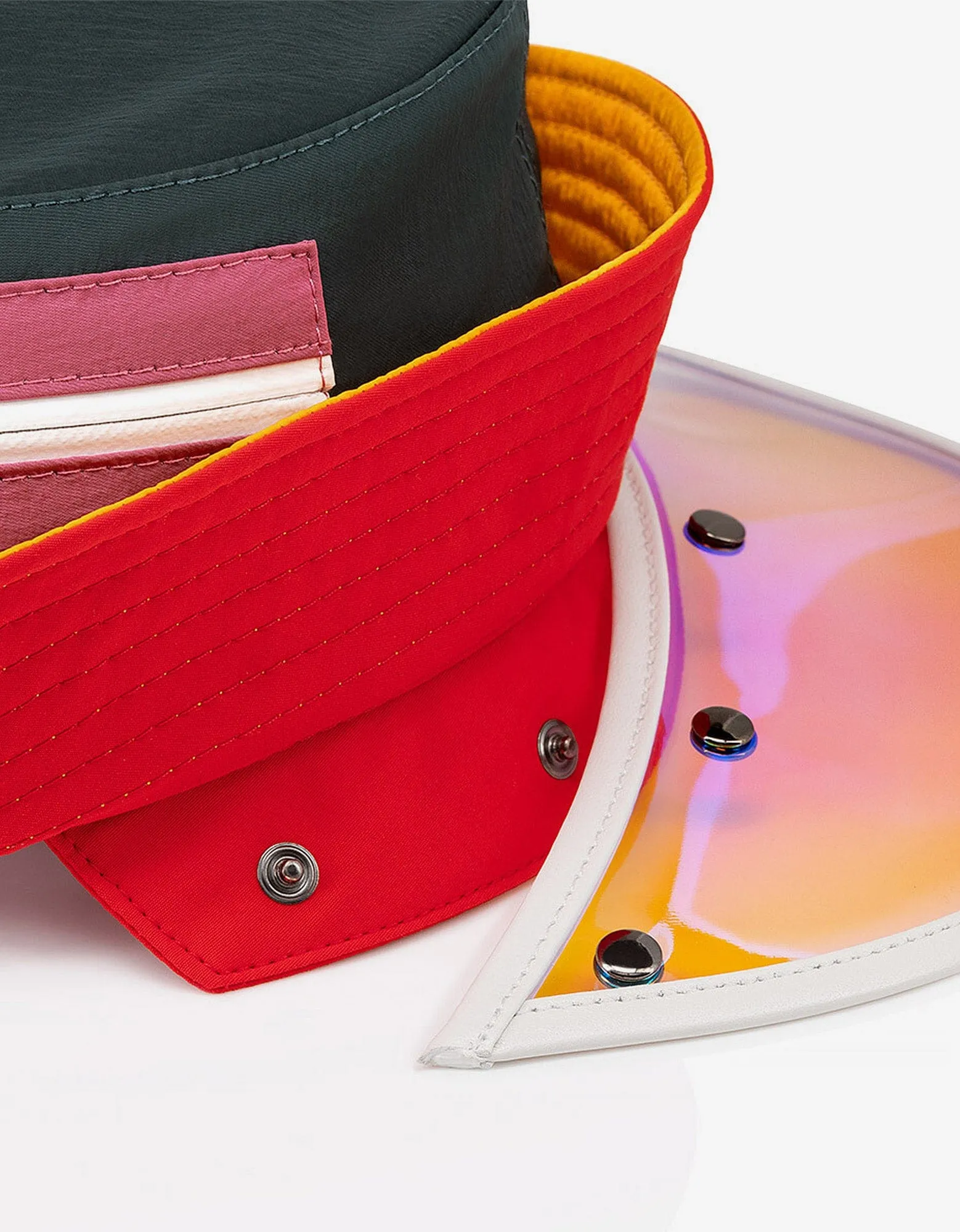 Christian Louboutin Bobiviz Multicolour Bucket Hat - sold by Zoo Fashions product image thumbnail 5