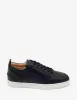 Christian Louboutin Rantulow Black Grain Leather Trainers sold by Zoo Fashions