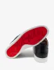 Christian Louboutin Rantulow Black Grain Leather Trainers sold by Zoo Fashions